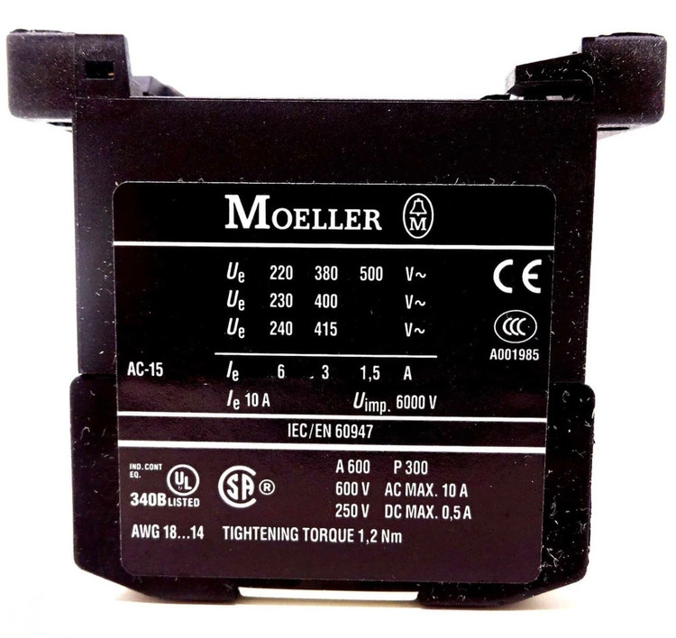 کنتاکتور DILER-40-G 110VDC مولر آلمان